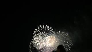 三井グリーンランドの花火大会2016ラスト