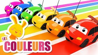 Les couleurs avec les voitures véhicules - Chansons et comptines Titounis