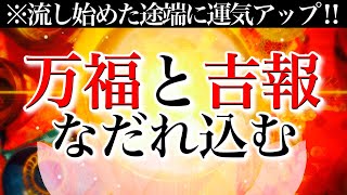 “一粒万倍日”2月10日(木)最高の幸せなだれ込んでくる!!※1日1回流すだけ【奇跡が起こる528Hzミラクルソルフェジオ】💫水瓶座新月パワフル期間！