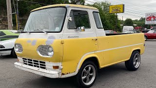 Test Drive 1963 Ford Econoline 5 Window Pick-Up SOLD $17,900 Maple Motors #2105