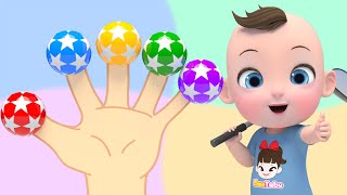 Family Color Song! | Finger Family Nursery Rhymes Playground | Baby & Kids Songs | Kindergarten
