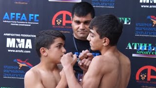 AFFA FC-1:Weight-in Aylaz Ajamyan vs Erik Rushanyan HD