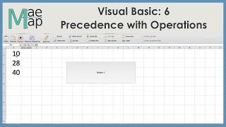 VB: 6 Precedence with Operations