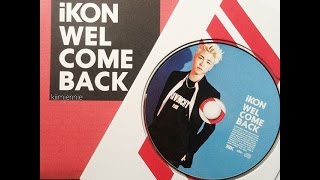 iKON - Welcome Back Fanmeet in Japan CD Album Member Unboxing