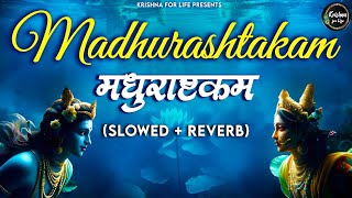 Madhurashtakam (Slow \u0026 Reverb) | The Sound Of Inner Peace | Relaxing Lofi Song | Lofi Krishna Song