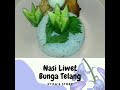 Nasi Liwet Bunga Telang #healthyfoodrecipes #ricecooker #indonesia #easy #doityourself #nomsg