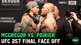 Conor McGregor vs. Dustin Poirier Final Face Off | UFC 247 Ceremonial Weigh-ins