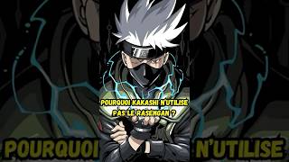 Pourquoi Kakashi n'utilise jamais le rasengan dans Naruto ? #naruto #anime #manga #narutoshippuden