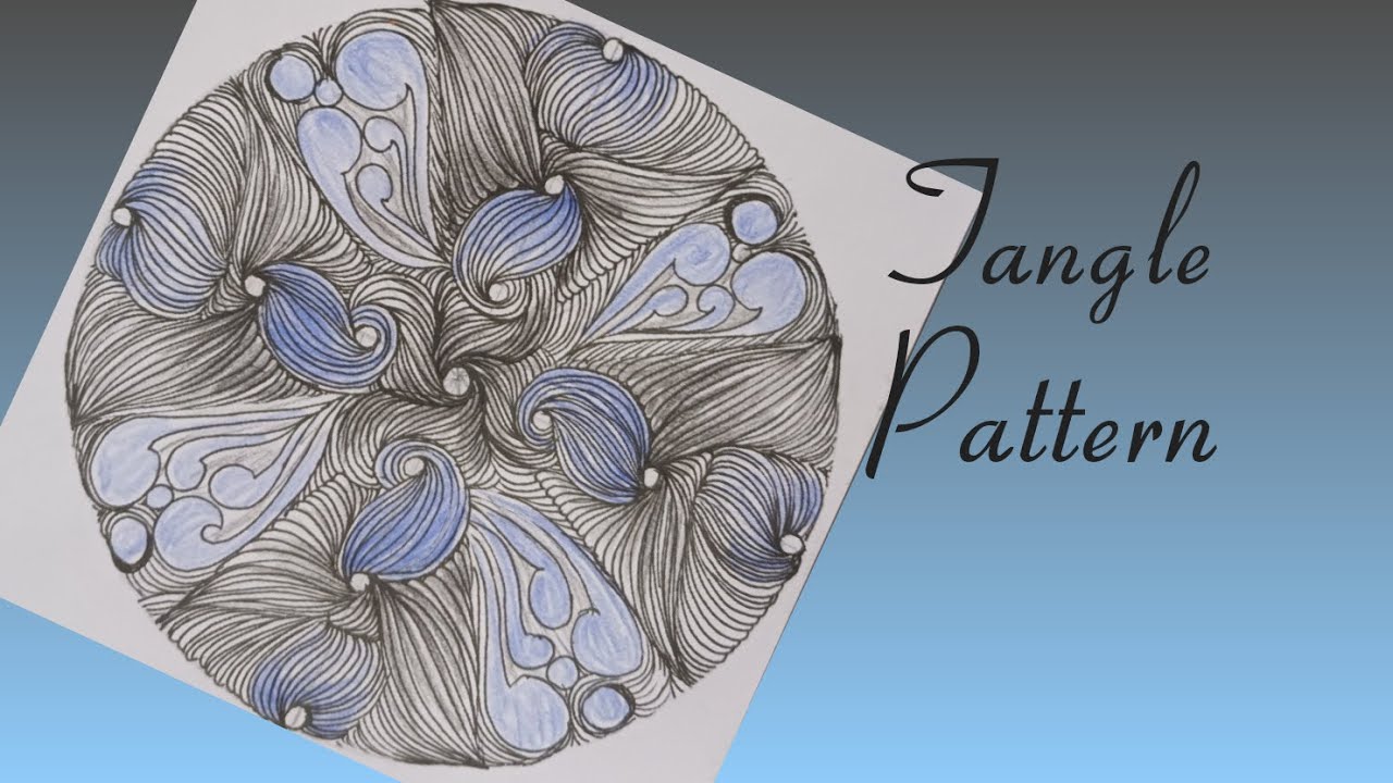 Zentangle Zen Doodle Tangle Pattern Pattern Art Youtube