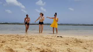 Guadeloupe beach dance