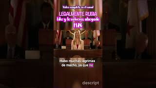 Resumen Legalmente rubia pt24 #legalyblonde #resumenpelicula #rosa #abogados #resumen
