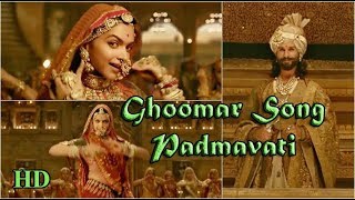Ghoomar Song : Padmavati  | Out standing Deepika Padukone and Shahid Kapoor