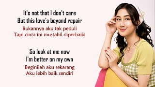 Keisya Levronka Better On My Own Lirik Terjemahan Indonesia