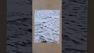 Three Basic Techniques for Drawing Ocean Waves#art #sketch #drawing #artist #pensketch #waves #life
