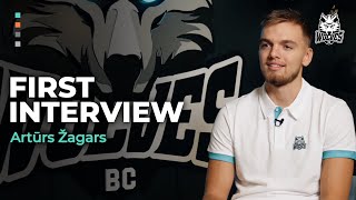 First Artūrs Žagars interview at the Wolves