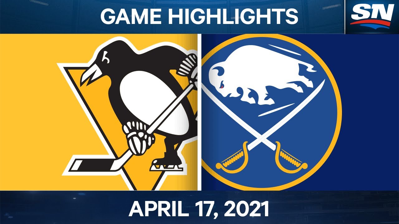 NHL Game Highlights | Penguins Vs. Sabres - Apr. 17, 2021 - YouTube