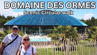 SCENIC Circular walk around DOMAINE DES ORMES Resort In Brittany, France