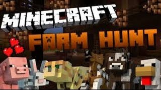 Minecraft - FARM HUNT - Bölüm 1 - CANINI SEVEN KAÇSIN