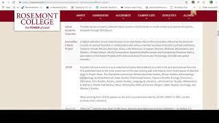 Off campus database access