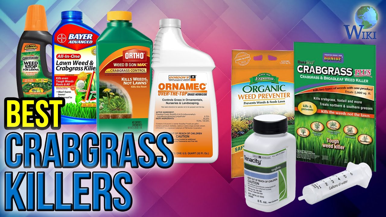 8 Best Crabgrass Killers 2017 - YouTube