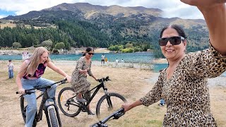 BIKE RIDE WITH MY IN LAWS - Desi Vibes In Queenstown 🚲