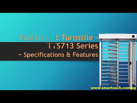 Access Control System Johor Malaysia : Full Height Turnstile TTS713 Series Access Control System Johor Malaysia : Full Height Turnstile TTS713 Series