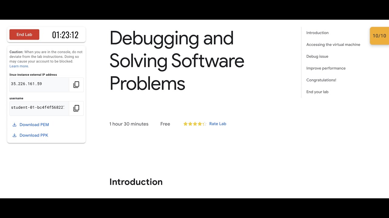 Debugging And Solving Software Problems || #qwiklabs || #coursera - YouTube