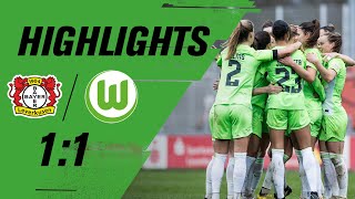 Punkteteilung in Leverkusen | Highlights Bayer 04 Leverkusen - VfL Wolfsburg 1:1 | Bundesliga