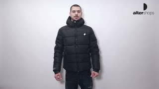 SUPERDRY HOODED SPORTS PUFFER  Μαύρο M5011212A