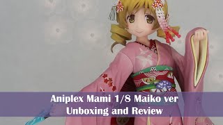 Aniplex Mami - Madoka Magica 1/8 scale Maiko Version Unboxing and Review