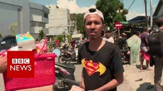 Indonesia quake looter: 'We need to eat' - BBC News
