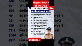 પોલીસ કોન્સ્ટેબલ ભરતી 2025 | Gujarat Police Bharti  2025 | LRD Constable Bharti #constable