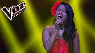 Andrea canta ‘Que sufra, que chupe y que llore’ | Audiciones a ciegas | La Voz Teens Colombia 2016