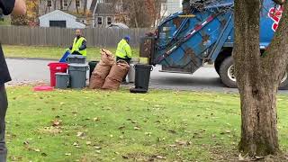 Growling MR Leach packing heavy leaves