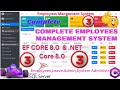 EP 3 Complete Employees Management System Using ASPNET Core MVC, EF Core,SQL|AdminLTE| Perform CRUD💥