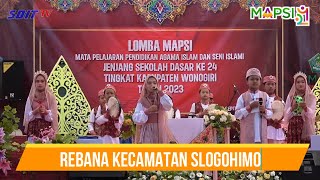 JUARA 4 Lomba Rebana Mapsi Kabupaten Wonogiri 2023 - Kontingen No 3 Slogohimo - MAPSI KE 24