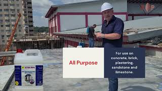 Step by step how to waterproof concrete slab correctly.  EP waterproofing solution