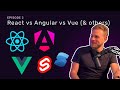 React vs Angular vs Vue vs Svelte vs SolidJS | E2 Code & Curiosity Podcast