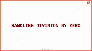 Python Handling Division by Zero | Python Programming | English