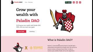 Paladin DAO. 59% APY IN 5 DAYS. PAL$ UP 60%.