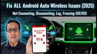 Fix ALL Android Auto Wireless Issues (2025) | Not Connecting, Disconnecting, Lag, Freezing SOLVED