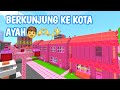 berkunjung ke kota ayah👨🏢|| drama kawaii world 2023 #minecraft