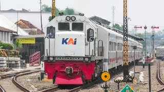 KERETA API INI LANGGANAN TELAT PERSILANGAN TERPAKSA DIPINDAH DI STASIUN LAIN