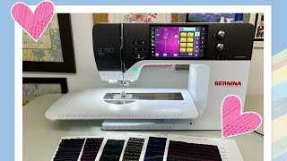 Make a Stitch Book With the BERNINA 790 Pro