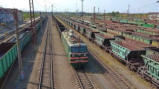 Магнитогорск, железнодорожная станция Магнитогорск-Грузовой (29.08.2017)