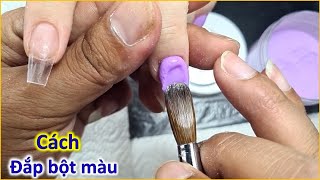 Bài 2 Cách đắp bột màu cơ bản | Nguyễn Điệp