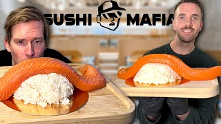 Besöker restaurangen med Sveriges största Sushi!