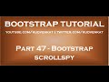 Bootstrap scrollspy