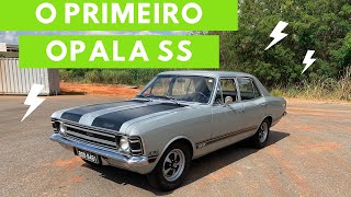 Chevrolet Opala SS 71 prata inca - O primeiro Opala SS