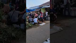 situasi pasar pagi kertak baru tiap hari kecuali selasa dan jum'at #cempaka #pasartraditional